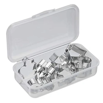 Afbeelding van Original Kaiser Uitsteekvormpjes Kerstmis 11 delig, in doos, koekjessnijder, cookie cutter, voor het uitsteken van koekjes, fondant, 23,4 x 12,5 7,1 cm
