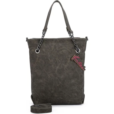Afbeelding van Fritzi aus Preußen Schoudertas Jakx Chai03 Tote Bag Deep Jungle Groene