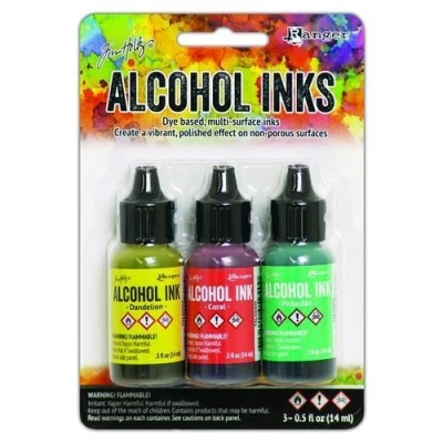 Afbeelding van Ranger Alcohol Ink Kits Key West 3x15 ml TAK58748 Tim Holz