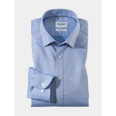Afbeelding van OLYMP overhemd heren blauw