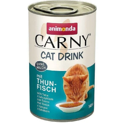Afbeelding van 24x140ml animonda Carny Kattendrank tonijn kattensnack