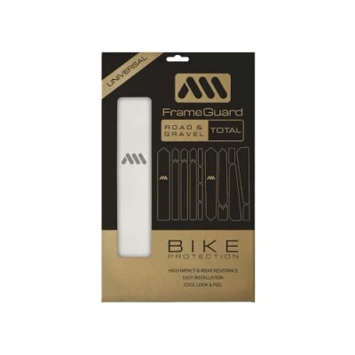 Afbeelding van All Mountain Style AMS High Impact Frame Guard Gravel/Road Beschermt uw fiets tegen krassen en deuken, Total Clear