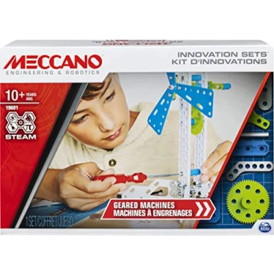 Afbeelding van Meccano Set 3 Tandwielmachines S.T.E.A.M. bouwpakket