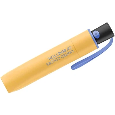 Afbeelding van Benetton Mini automatische zakparaplu HW 2022 gouden crème, Golden Cream, 95 cm