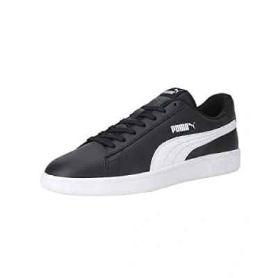 Afbeelding van Puma sneakers Smash V2 L uniseks volwassene Lage , Zwart (Black/White) 45 EU