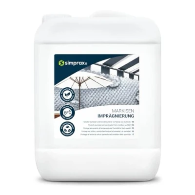 Afbeelding van simprax® Luifels impregnering langdurige voor luifels, parasols en zonneschermen UV bestendig 5,0 l jerrycan