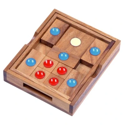 Afbeelding van LOGOPLAY Khun Phan Gr. L schuifspel denkspel puzzelspel geduldspel van hout