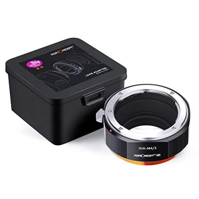 Afbeelding van K&amp;F Concept Adapterring, compatibel met Nikon F lenzen op Micro 4/3 camera&#039;s