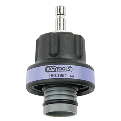 Afbeelding van KS Tools, Voertuig gereedschap, Adapter voor koelsysteem M42 x 2,5, paars