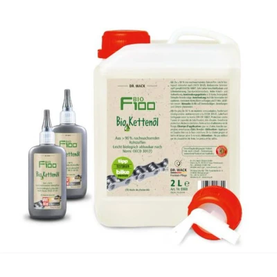Afbeelding van Dr. Wack F100 Bio Kettingolie 4 Delig Jerrycan 2L