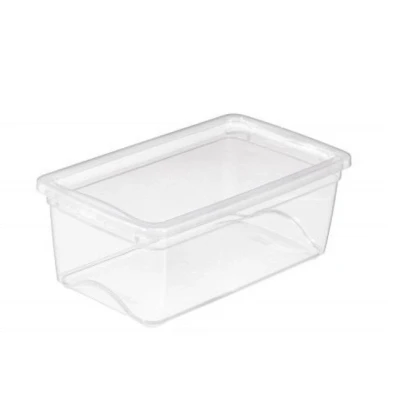 Afbeelding van SUNWARE Omega Clearbox met deksel 6 Liter 340 x 195 125 mm transparant