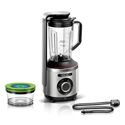 Afbeelding van Bosch MMBV622M Blender 1,5 l voor op aanrecht 1000 W Zwart, Roestvrijstaal