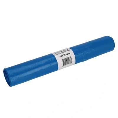 Afbeelding van 15x Afvalzak Cleaninq 70x110cm HDPE recycled T25 120L blauw