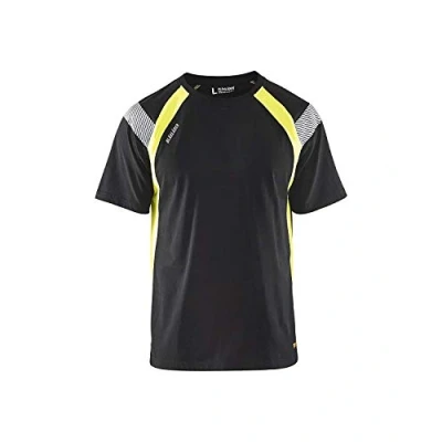 Afbeelding van Blaklader T shirt Visible 3332 1030 Marine/High Vis Geel