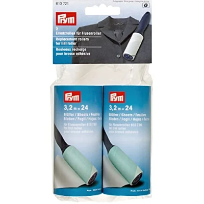 Afbeelding van Prym 1 610721 pluizenroller reserverollers, wit, op maat