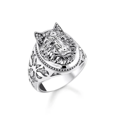 Afbeelding van Thomas Sabo TR2452 643 21 50 Ring Unisex 925er Zilver ringmaat