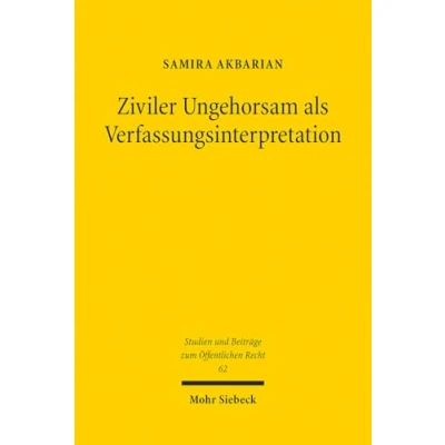 Afbeelding van Ziviler Ungehorsam als Verfassungsinterpretation: 62
