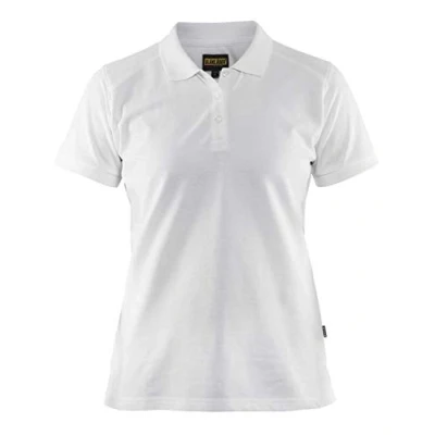 Afbeelding van Blaklader Dames poloshirt piqué 3390 1050 Wit