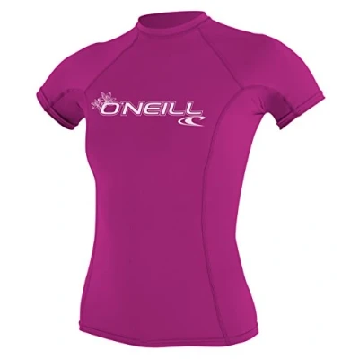 Afbeelding van O&#039;Neill UV werend T shirt voor dames performance fit roze maat L