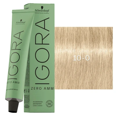 Afbeelding van Schwarzkopf Igora Zero Amm 10 0 Ultra Blonde Natural 60 ml