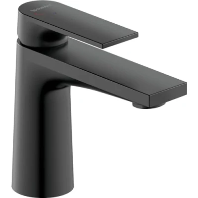 Afbeelding van Duravit Tulum by Starck wastafelmengkraan 14cm FreshStart zonder waste Messing Zwart mat