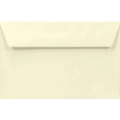 Afbeelding van Netuno 50 enveloppen ivoor 9x14cm 100g Lessebo Smooth Ivory elegante rechte klep natlijmend zonder venster voor cadeaubonnen bonuskaarten visitekaartjes