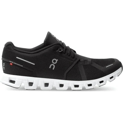 Afbeelding van Sneaker On Running Men Cloud 5 Black White Schoenmaat 45