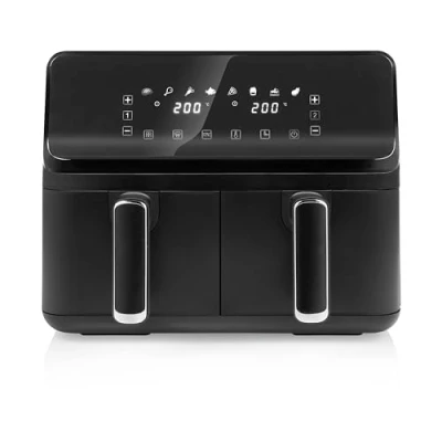 Afbeelding van Airfryer XXL Tristar FR 9026 Dubbele Heteluchtfriteuse met twee onafhankelijke kookzones 2 x 4 liter 8 programma&#039;s Zwart