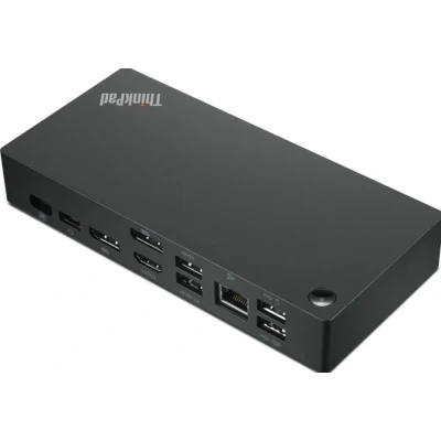 Afbeelding van Lenovo 40AY0090UK notebook dock &amp; poortreplicator Bedraad USB 3.2 Gen 1 (3.1 1) Type C Zwart