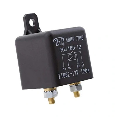 Afbeelding van Mintice 12V 120A 4 polig SPST auto relais sluiter wisselrelais power split gratis aan/uit motorfiets boot