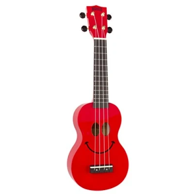 Afbeelding van Mahalo USMILE/RD Smiley sopraan ukelele rood