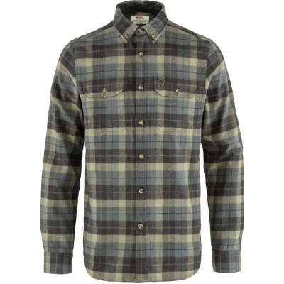 Afbeelding van FJALLRAVEN F81373 046 018 Singi Heavy Flannel Shirt M Super Grey Stone