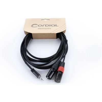 Afbeelding van Cordial EY 3 WMM Y Adapterkabel m Insert kabel
