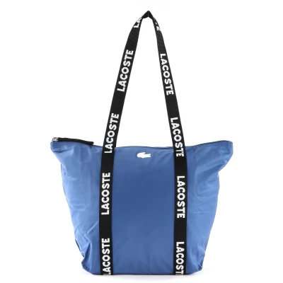 Afbeelding van LACOSTE Shopper Izzie Seasonal Shopping Bag Vaporeux Noir Blauw