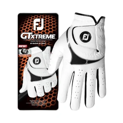 Afbeelding van Footjoy GTXtreme Golfhandschoen 64875, wit Maat L, Linkerhandschoen (Rechtshandige speler)