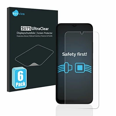 Afbeelding van Savvies Screenprotector voor Nokia C32 Folie Beschermfolie transparant (6 Stuks)