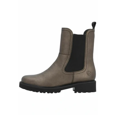 Afbeelding van Remonte Korte laarzen lightantik/schwarz, Dames, Maat: 37, Lightantik/schwarz Leer en textiel