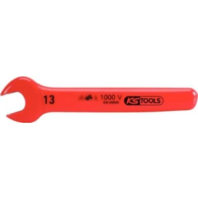 Afbeelding van KS Tools, Spanner, Steeksleutel met beschermende isolatie (13 mm)