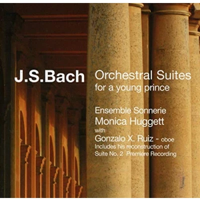 Afbeelding van Gonzalo X. Ruiz, Ensemble Sonnerie, Monica Huggett J.S. Bach: Orchestral Suites (CD)