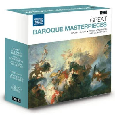 Afbeelding van Various Artists Great Baroque Masterpieces (10 CD)