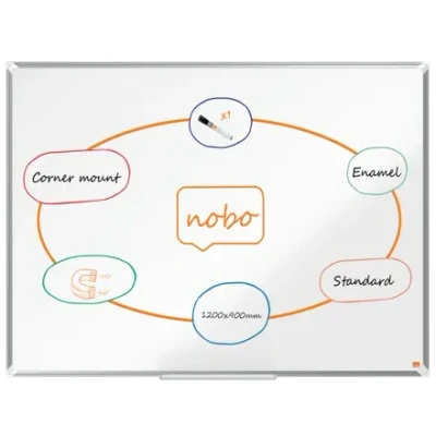 Afbeelding van Whiteboard Nobo Premium Plus 90x120cm emaille