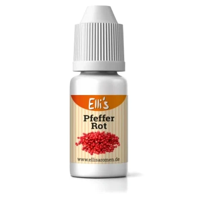Afbeelding van Ellis Aroma&#039;s Peper Rood NATURIDENTIEK Food Aroma Voor Eten &amp; Dranken 10 ml
