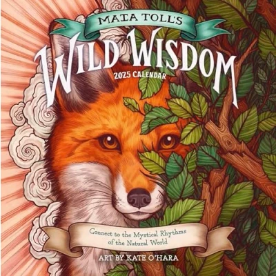 Afbeelding van Maia Toll&#039;s Wild Wisdom Wall Calendar 2025
