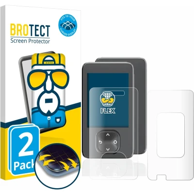 Afbeelding van BROTECT Screenprotector voor Dexcom G7 CGM (Voor+Achter) Folie Beschermfolie transparant volledig dekking (2 Stuks)