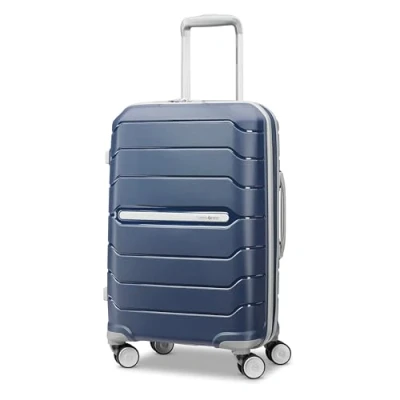 Afbeelding van Samsonite Freeform Uitbreidbare Hardside Bagage met dubbele Spinner Wielen, marineblauw, Carry On 21 Inch, uitbreidbaar spinnerwielen