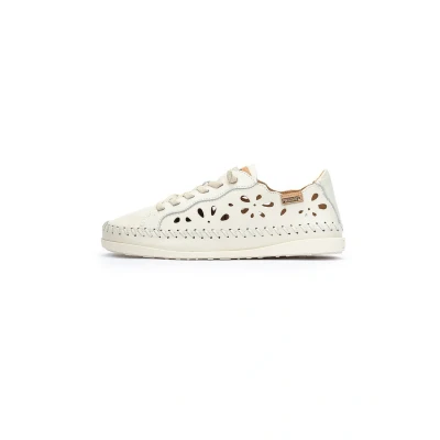 Afbeelding van Pikolinos DE Soller W8B Sneakers laag, Dames, Maat: 36, Nata Leer