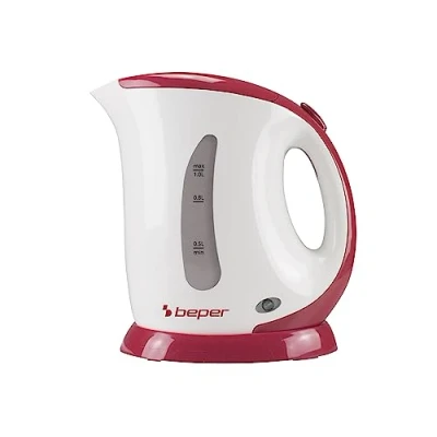 Afbeelding van Beper Elektrische Waterkoker 1 Liter 900W Cool Touch Wit
