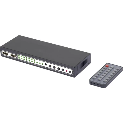 Afbeelding van SpeaKa Professional 6 poorten HDMI Matrix switch Met Picture in Picture, afstandsbediening UHD 4K @ 60 Hz