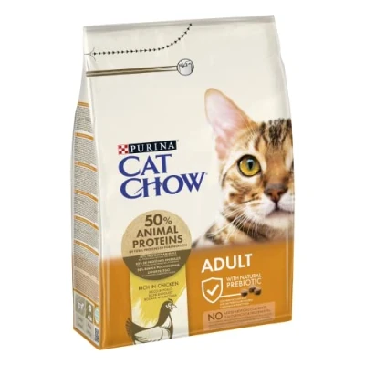 Afbeelding van PURINA CAT CHOW Volwassen Droogvoer voor katten NaturiumTM Kip 3 kg Tas