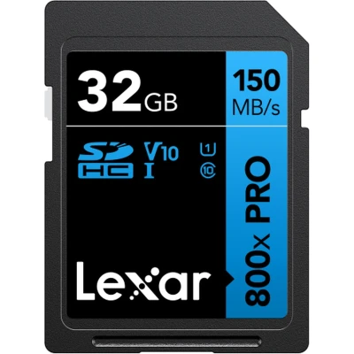 Afbeelding van Lexar 32GB SDHC 800x Pro / 150Mb/s UHS I V10